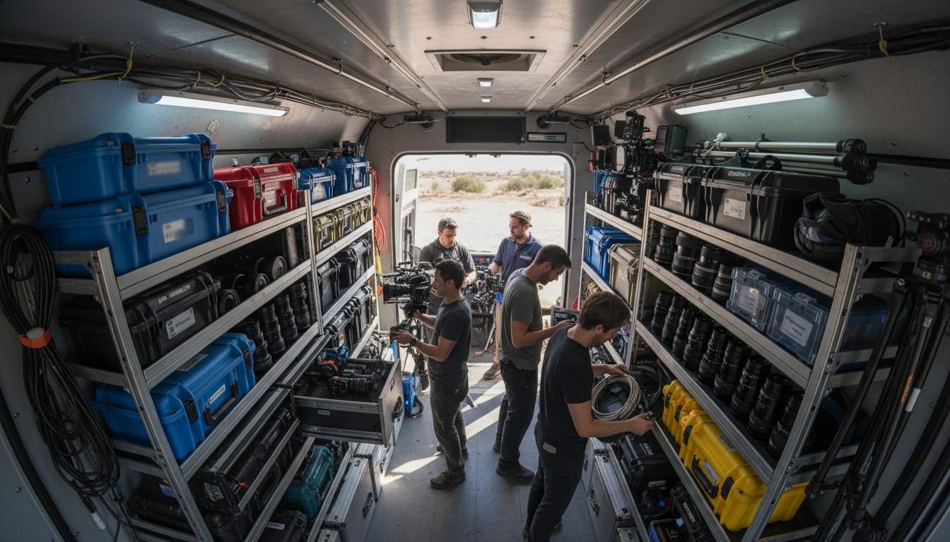 film crew equipment