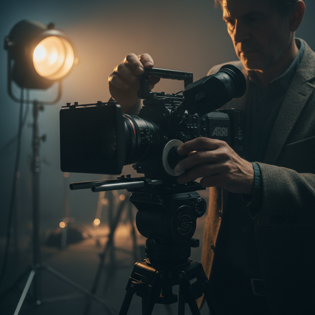 filmmaker working