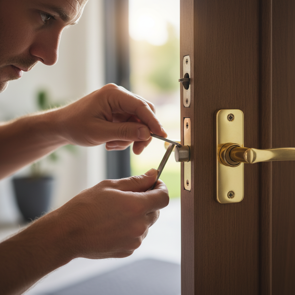 green locksmith tools