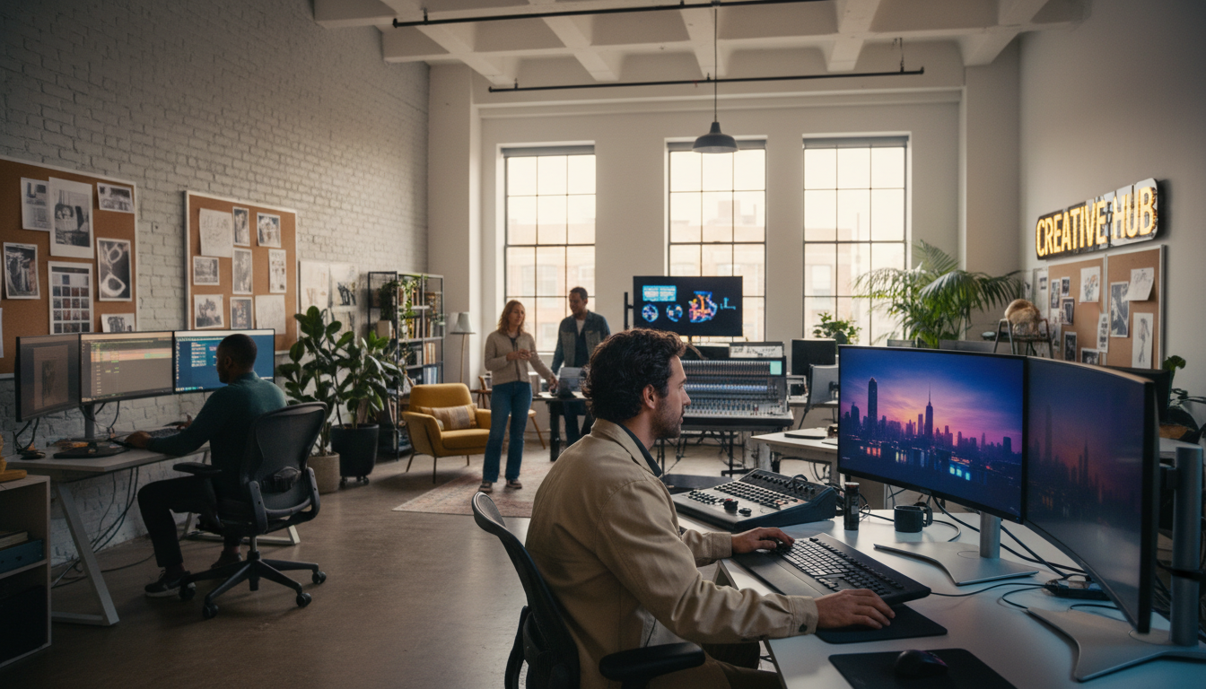 video editing team
