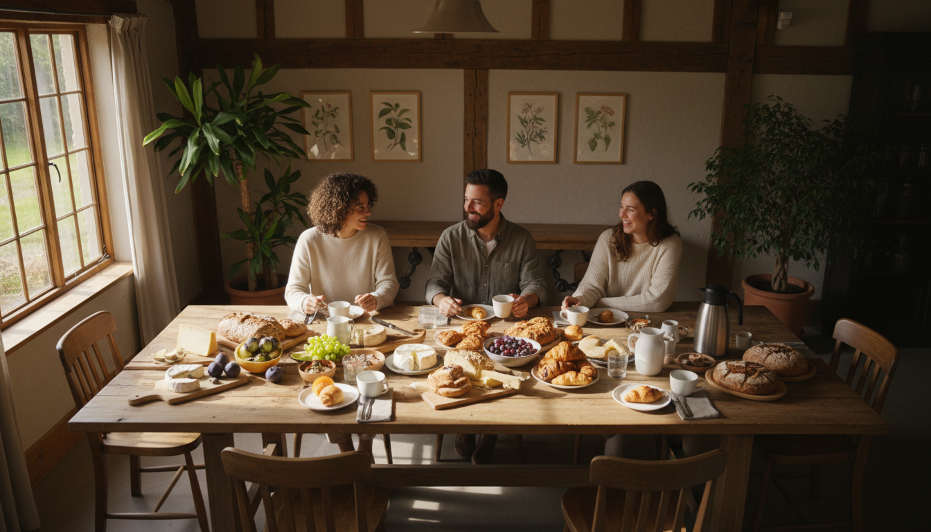 chambre d'hote breakfast