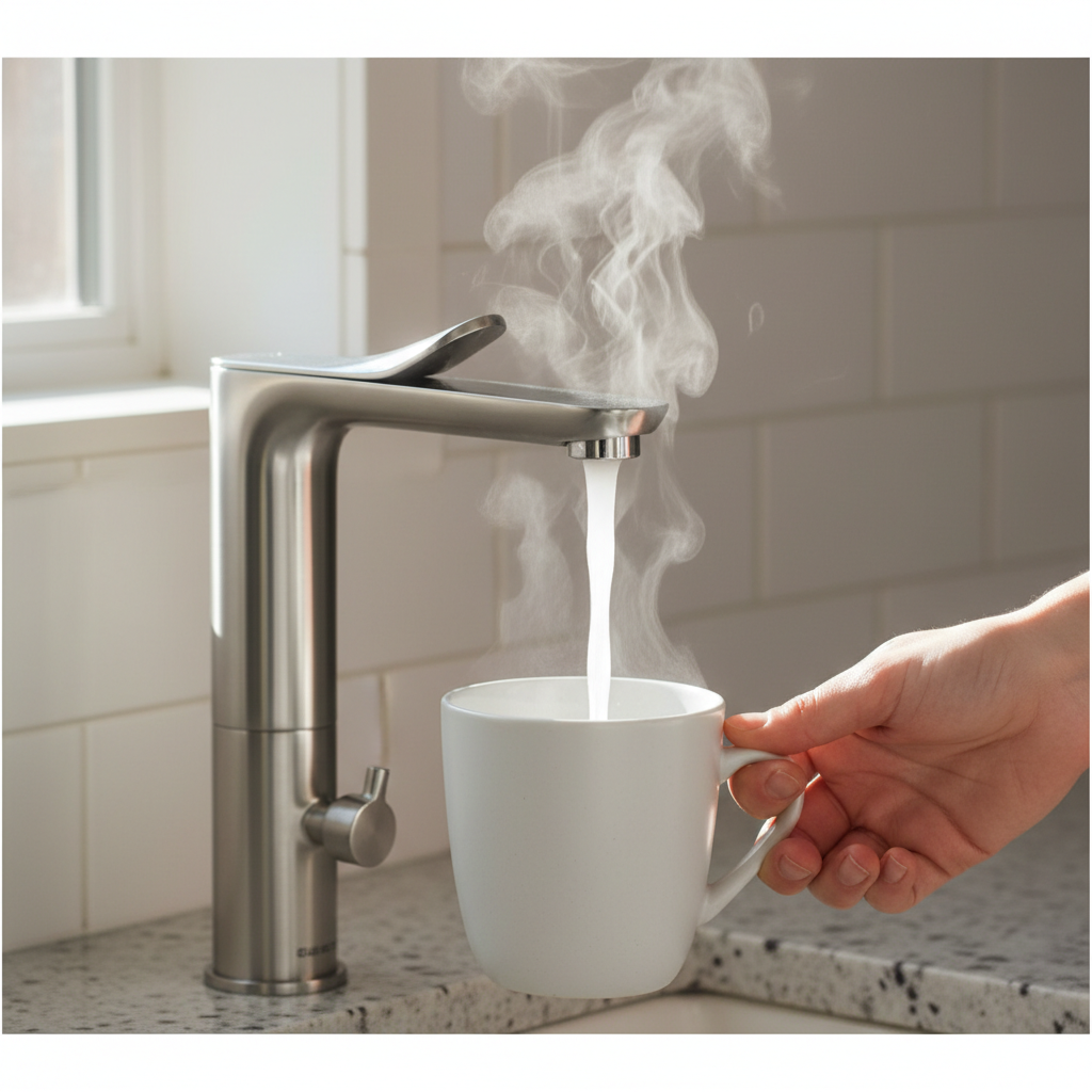 hot water