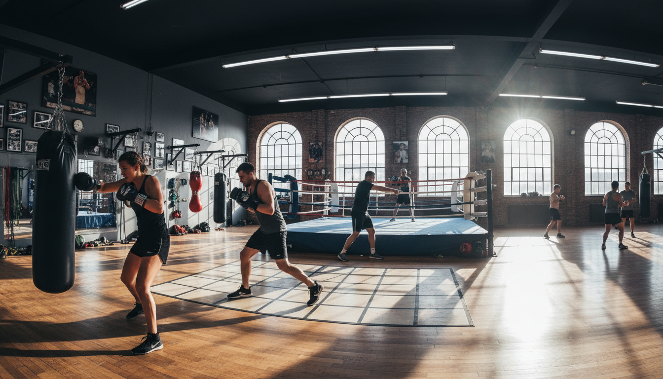 outdoor boxing
