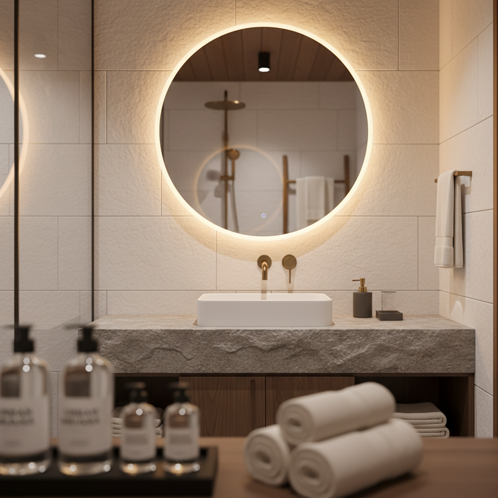 cozy bathroom