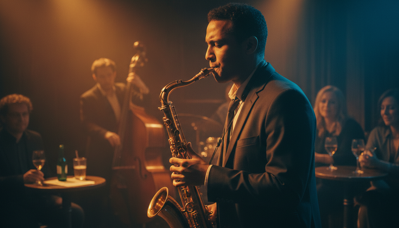 live jazz performance