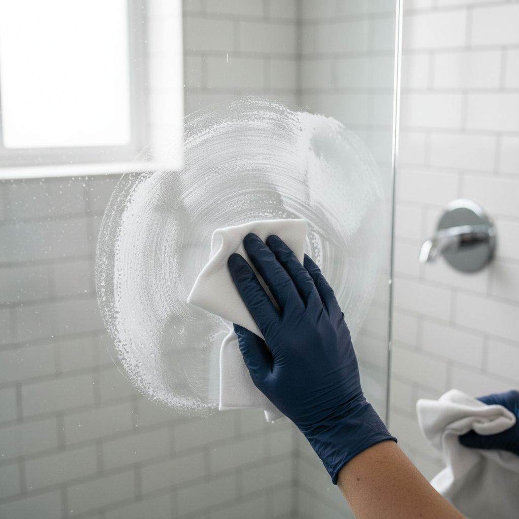 hard water stains