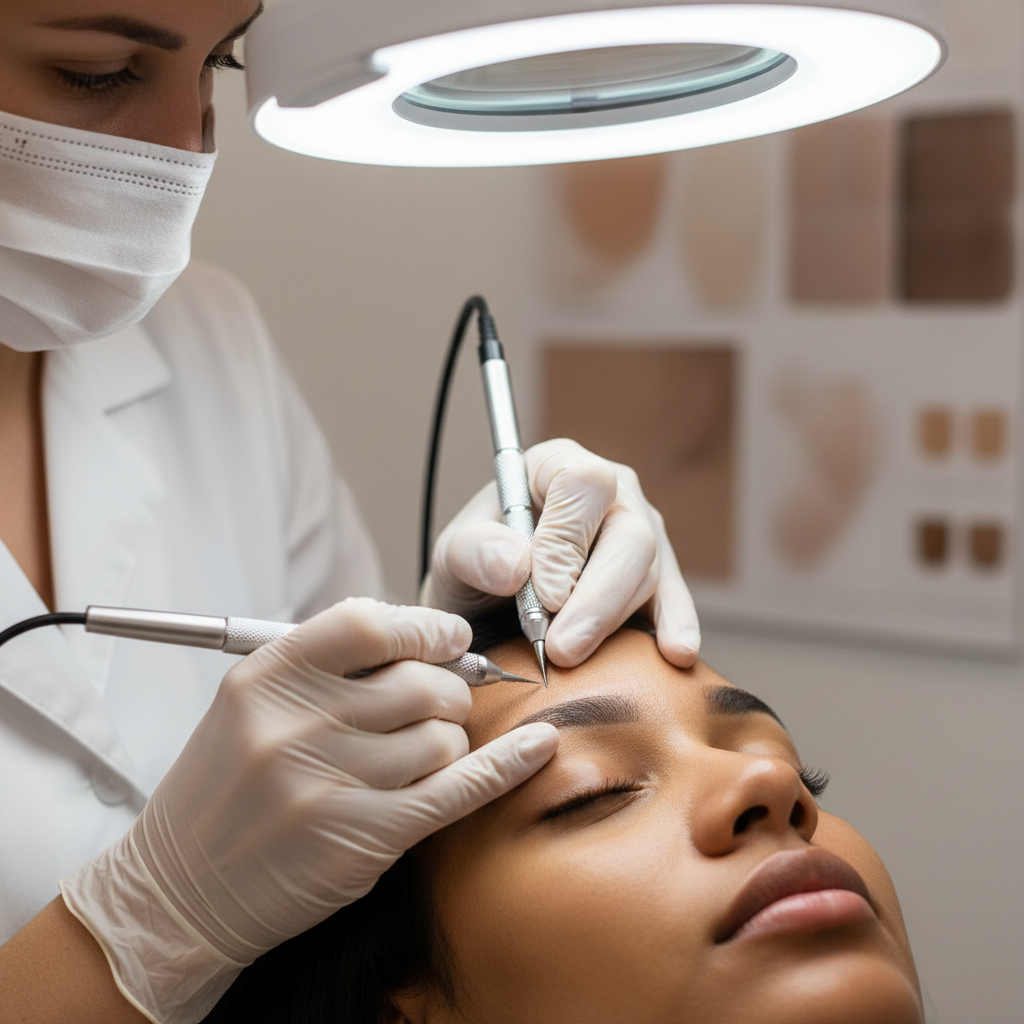 microblading process
