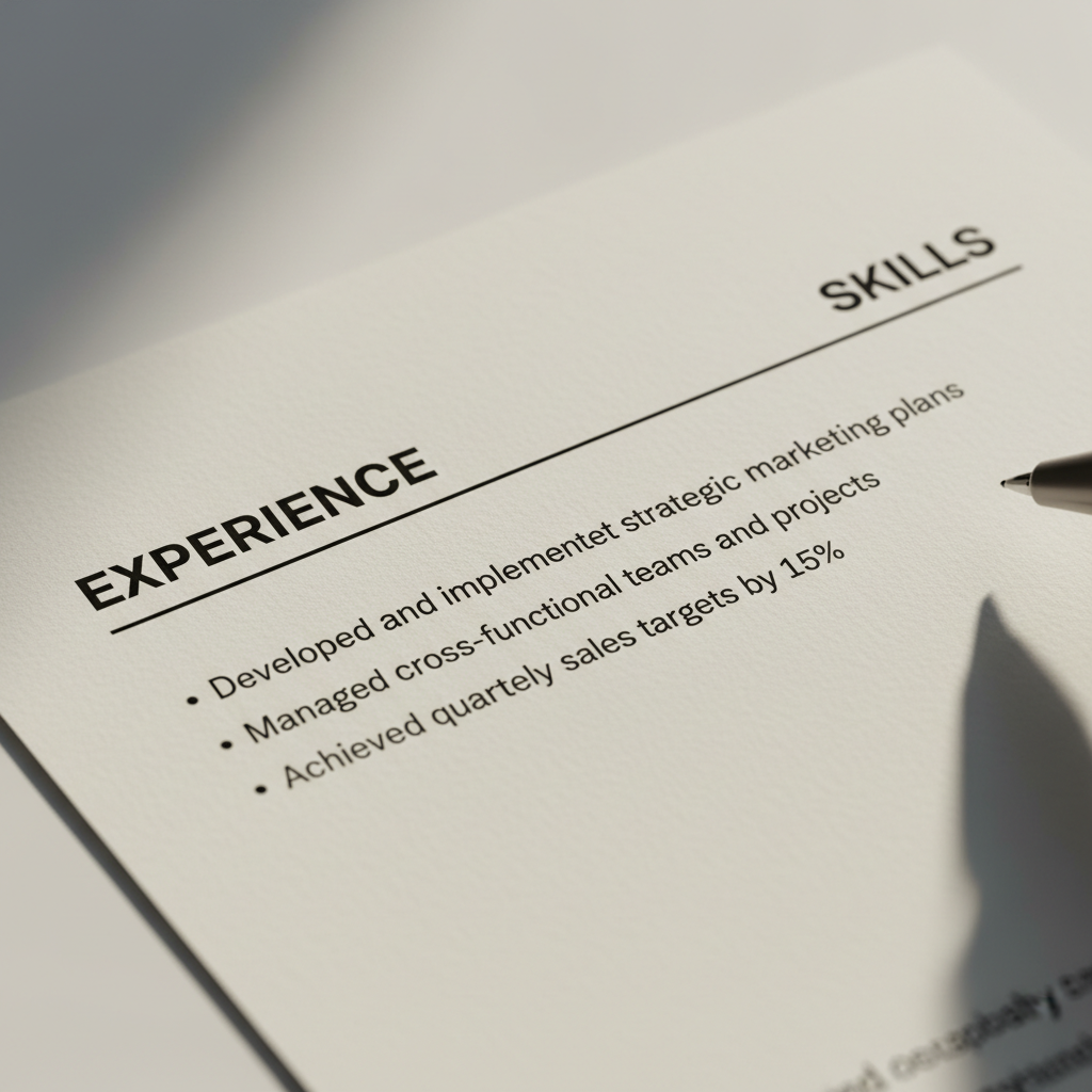 resume writing tips