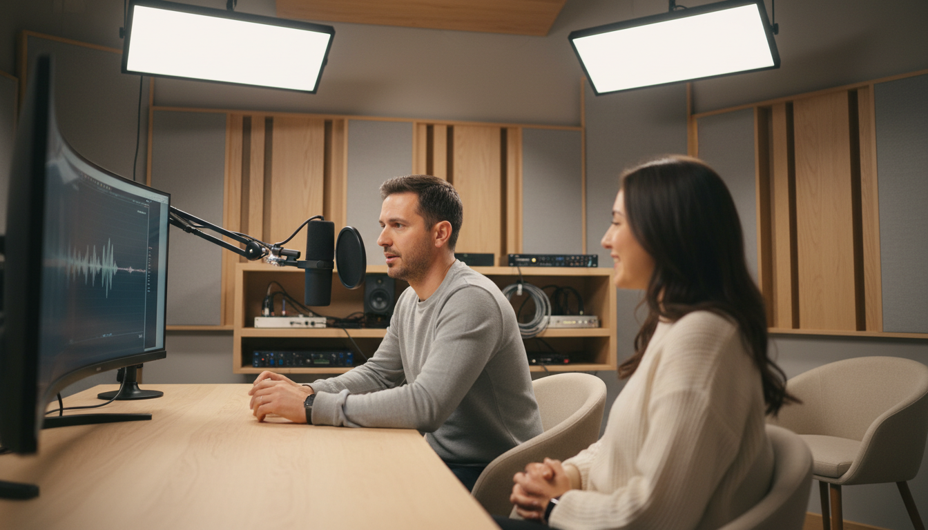 podcast studio
