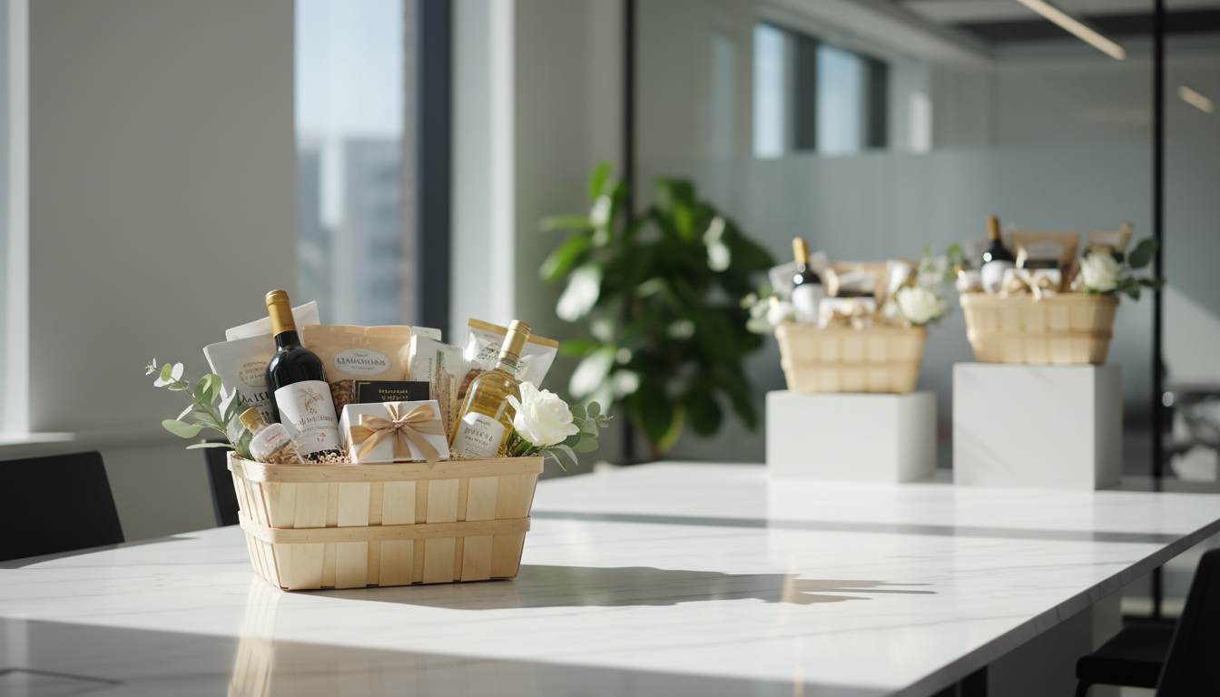 gift basket display