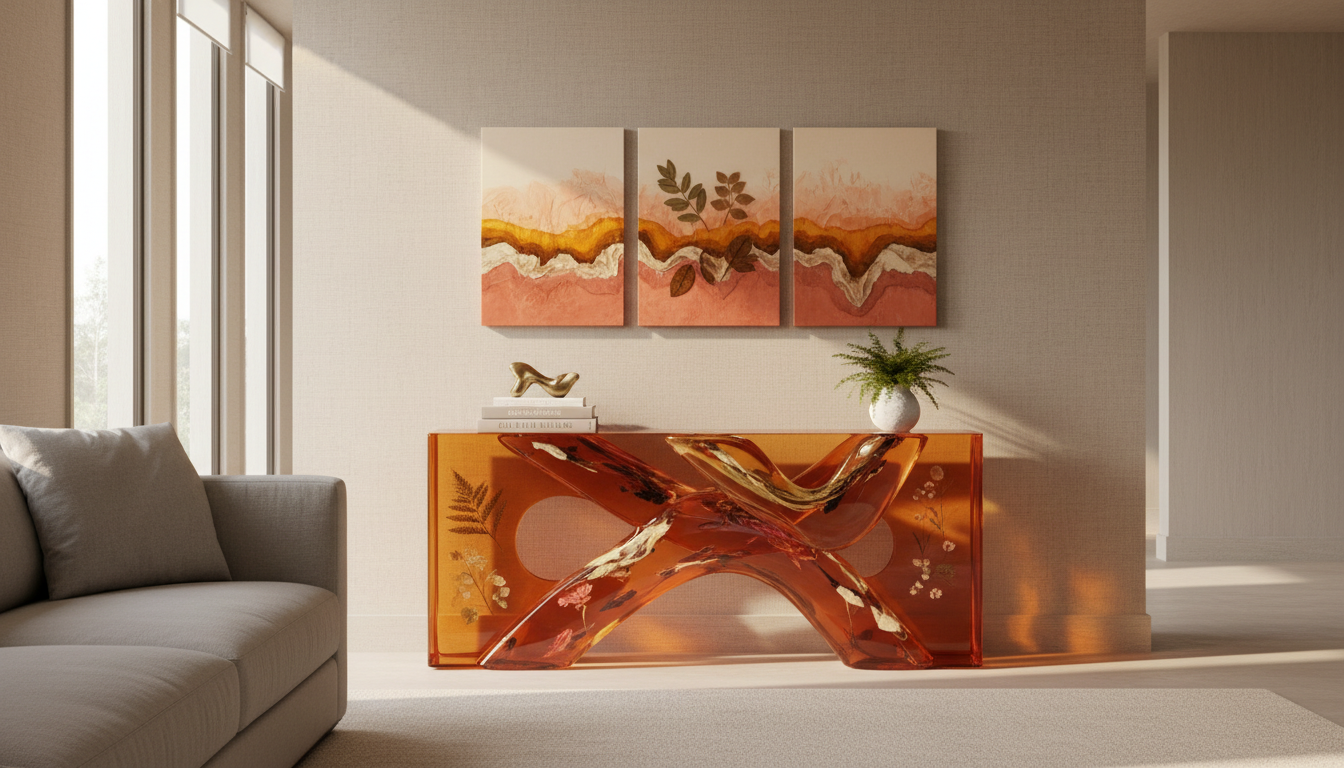 summer resin art