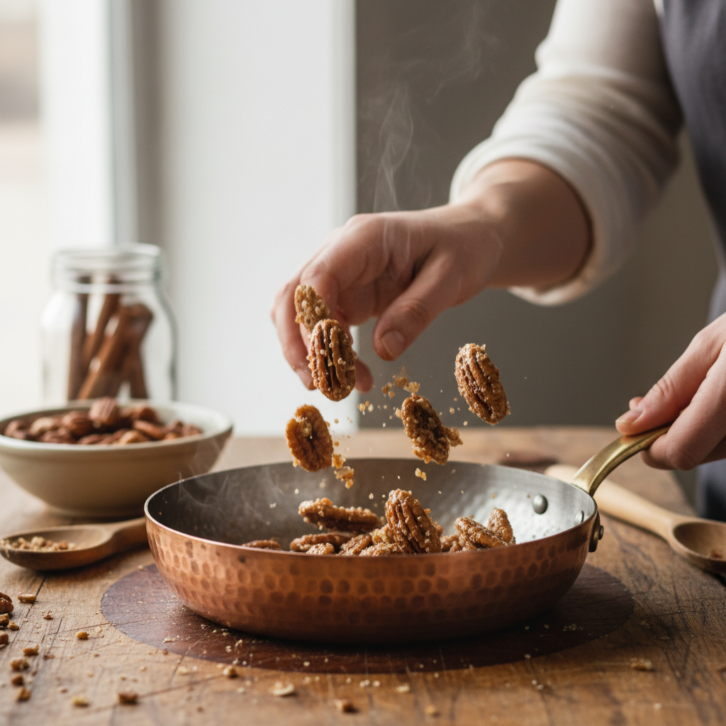 caramel pecan cookies