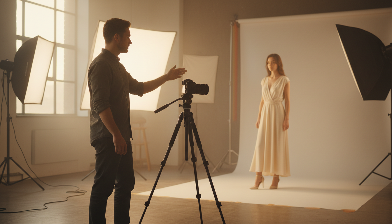 photographer subject interaction