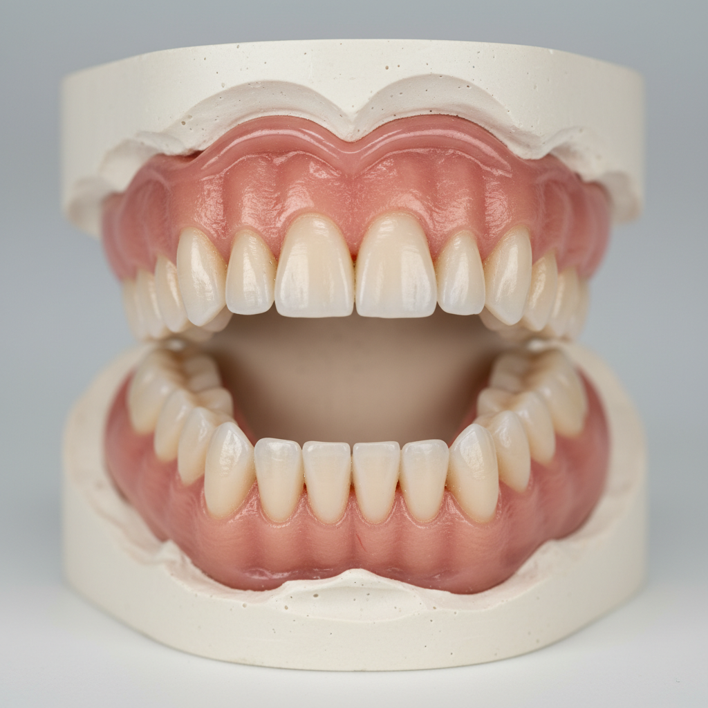 toothbrush dentures