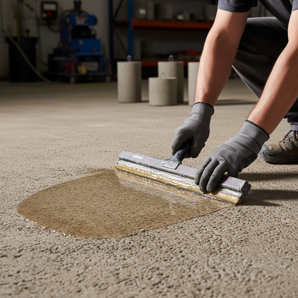applying sealant