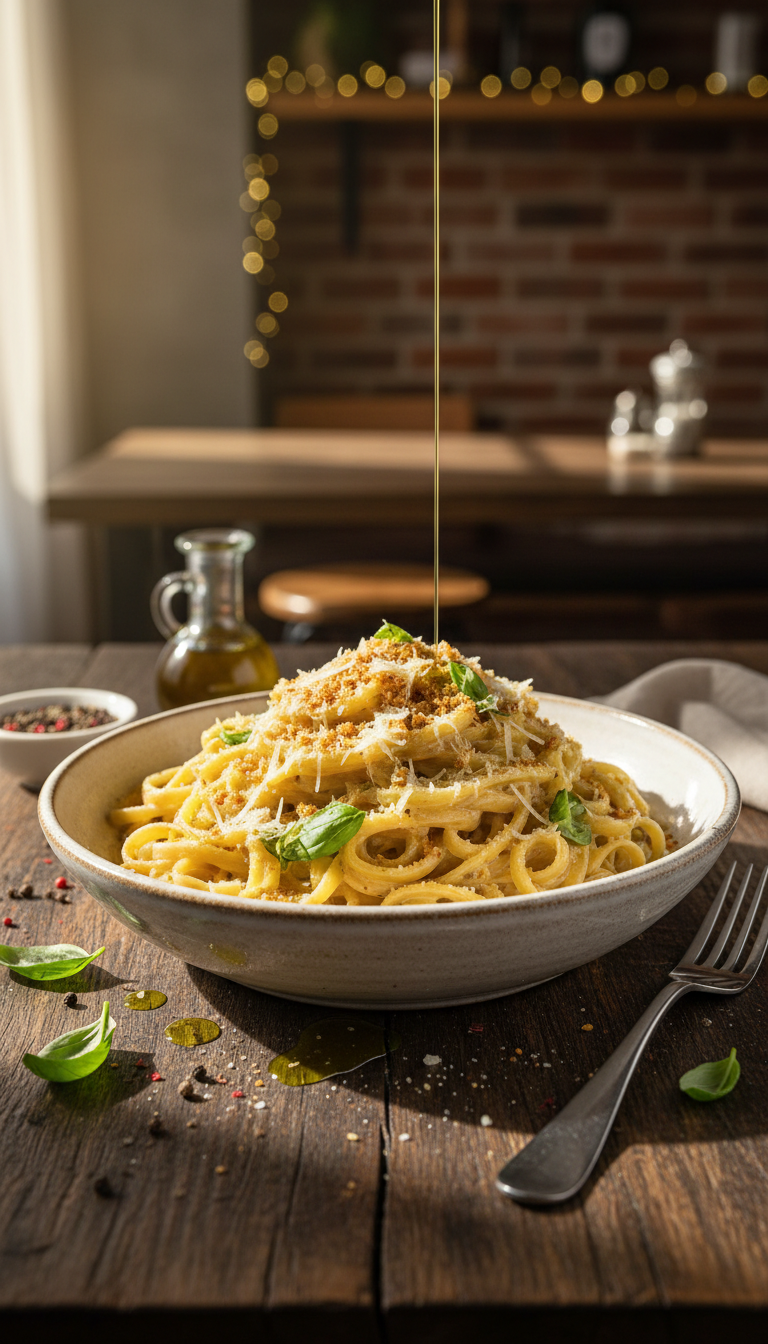 creamy pasta wine