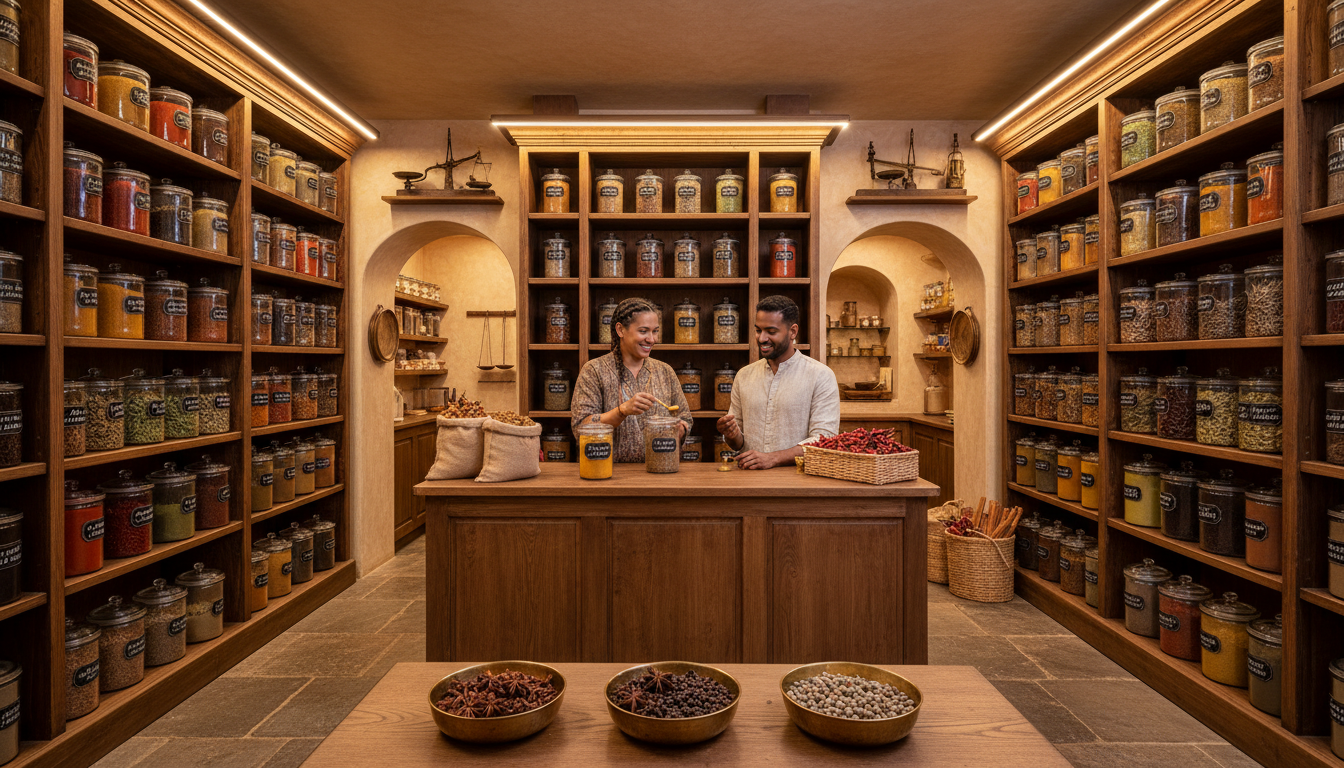 traditional spice shop