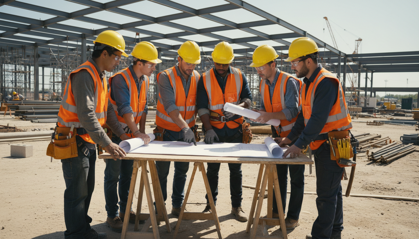 construction workers
