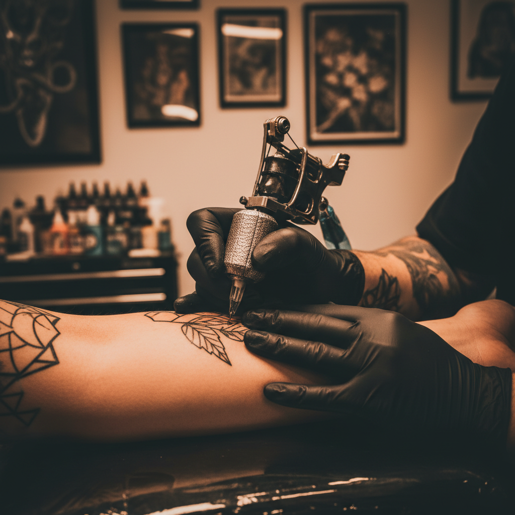 fine line tattoo