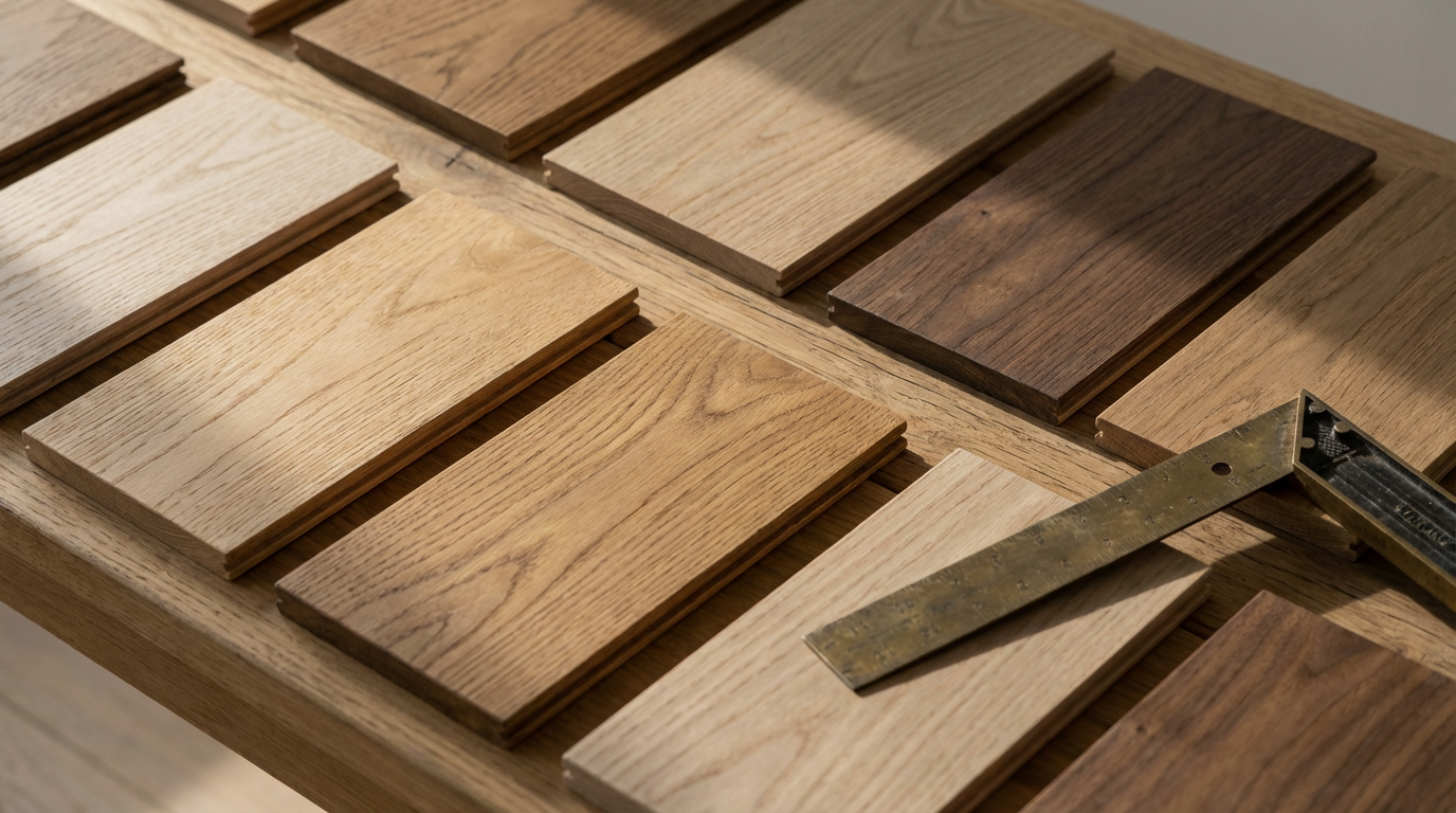 matte hardwood