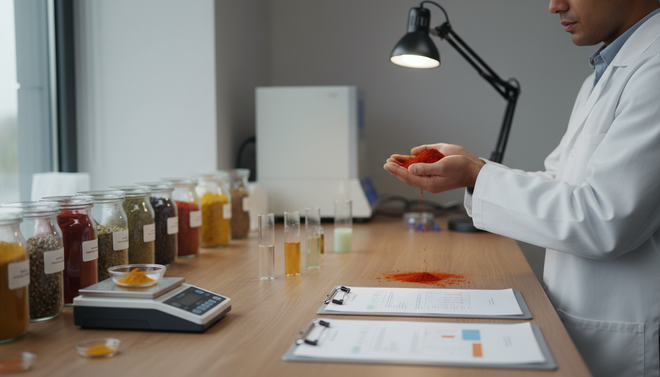 spice quality control