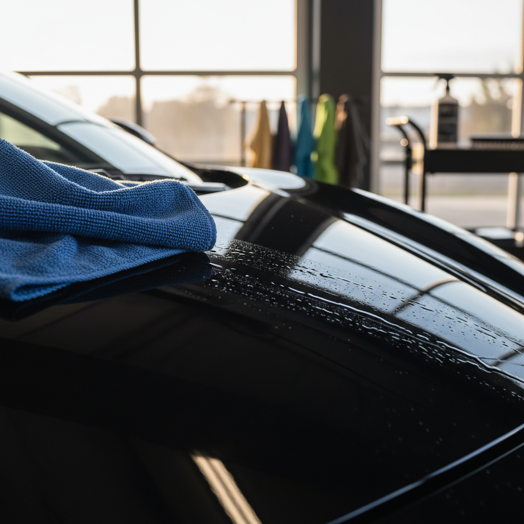 drying car