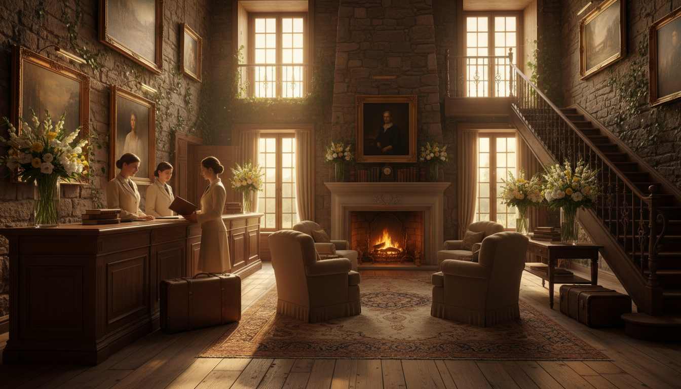 historic hotel interior