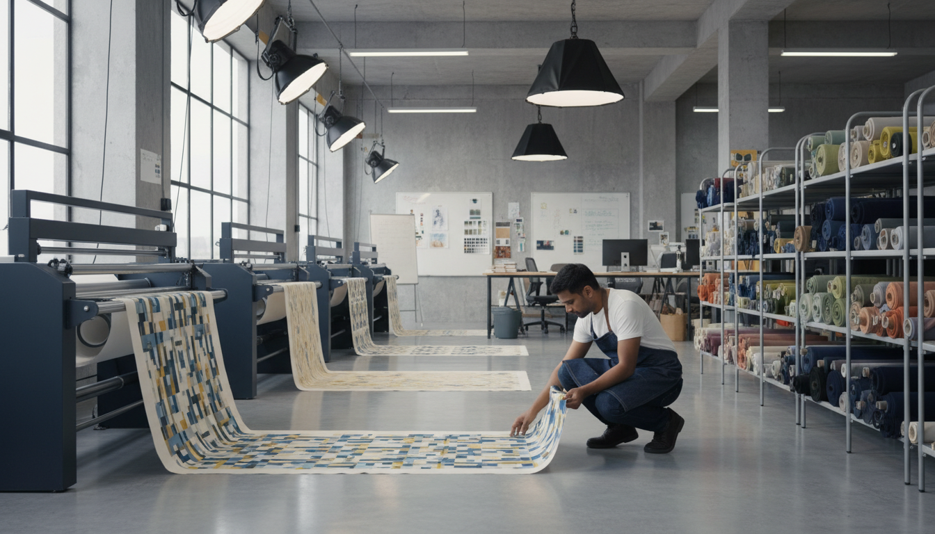 chinese textile factory
