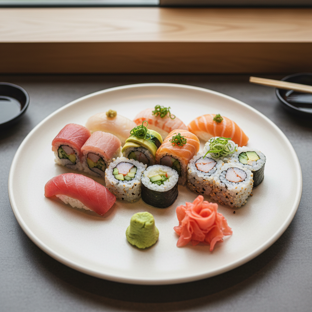 sushi platter