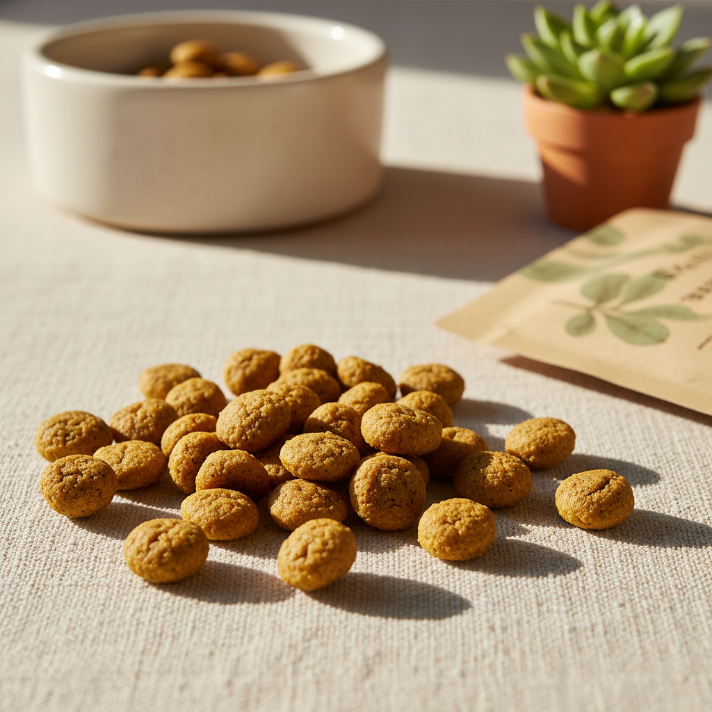 green pet food
