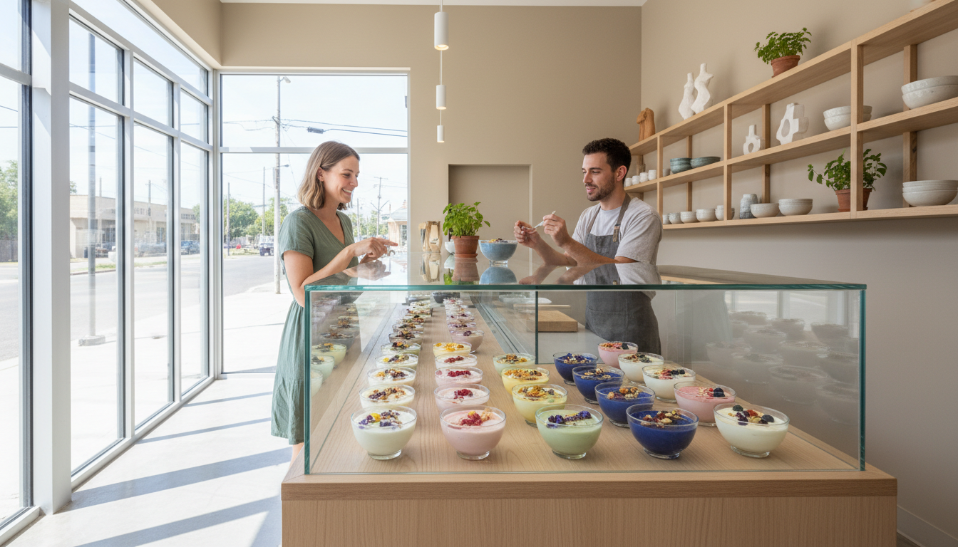 dessert shop