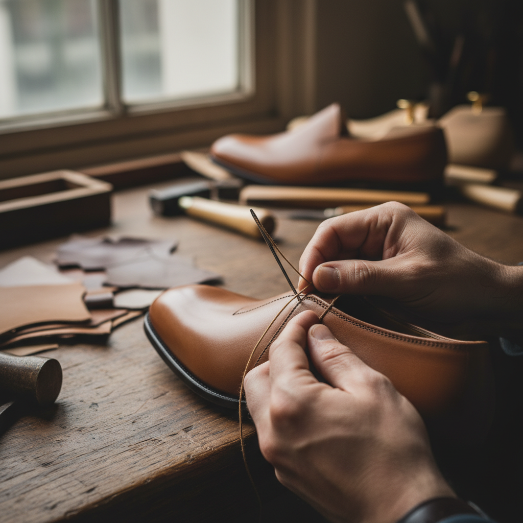 leather shoes