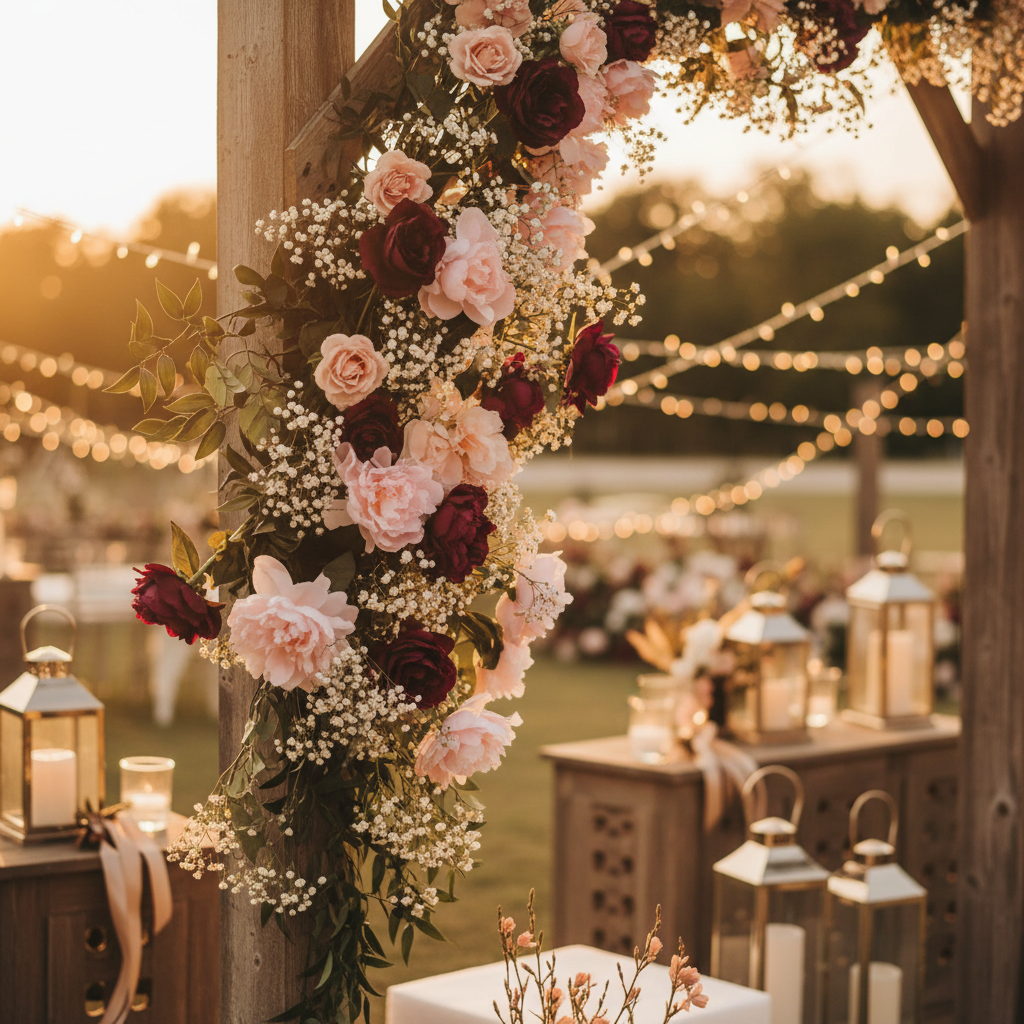 autumn quinceañera decor