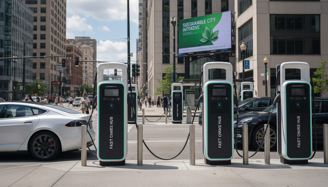 bus charging station