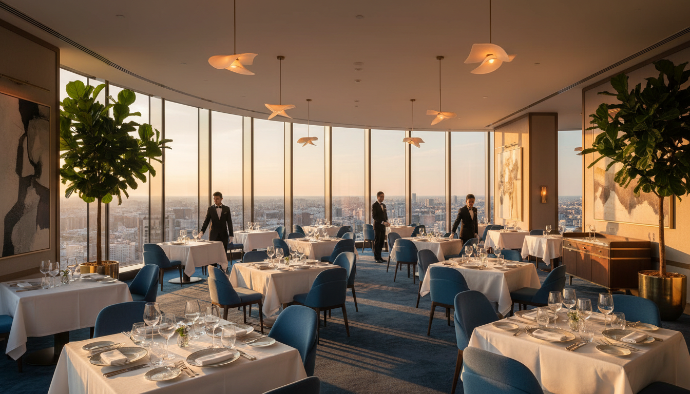 restaurant with view
