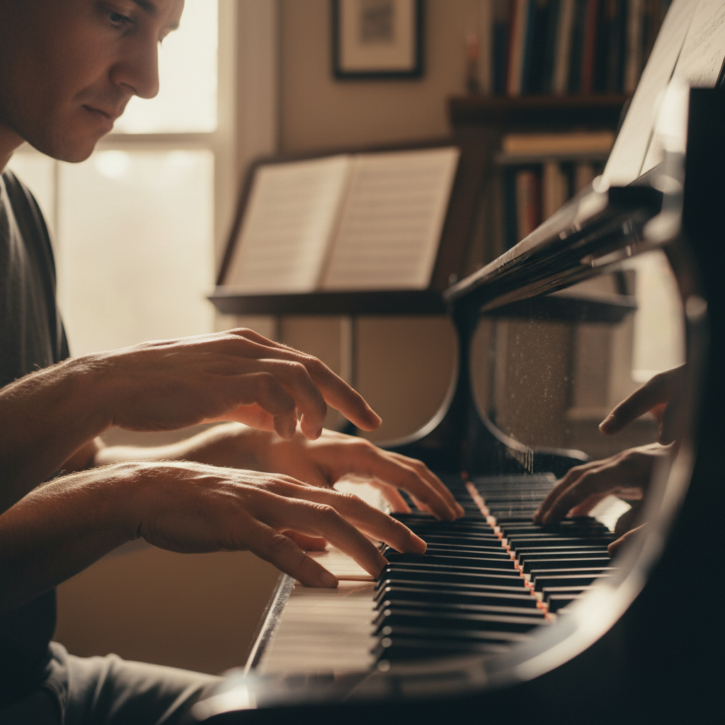 piano lesson
