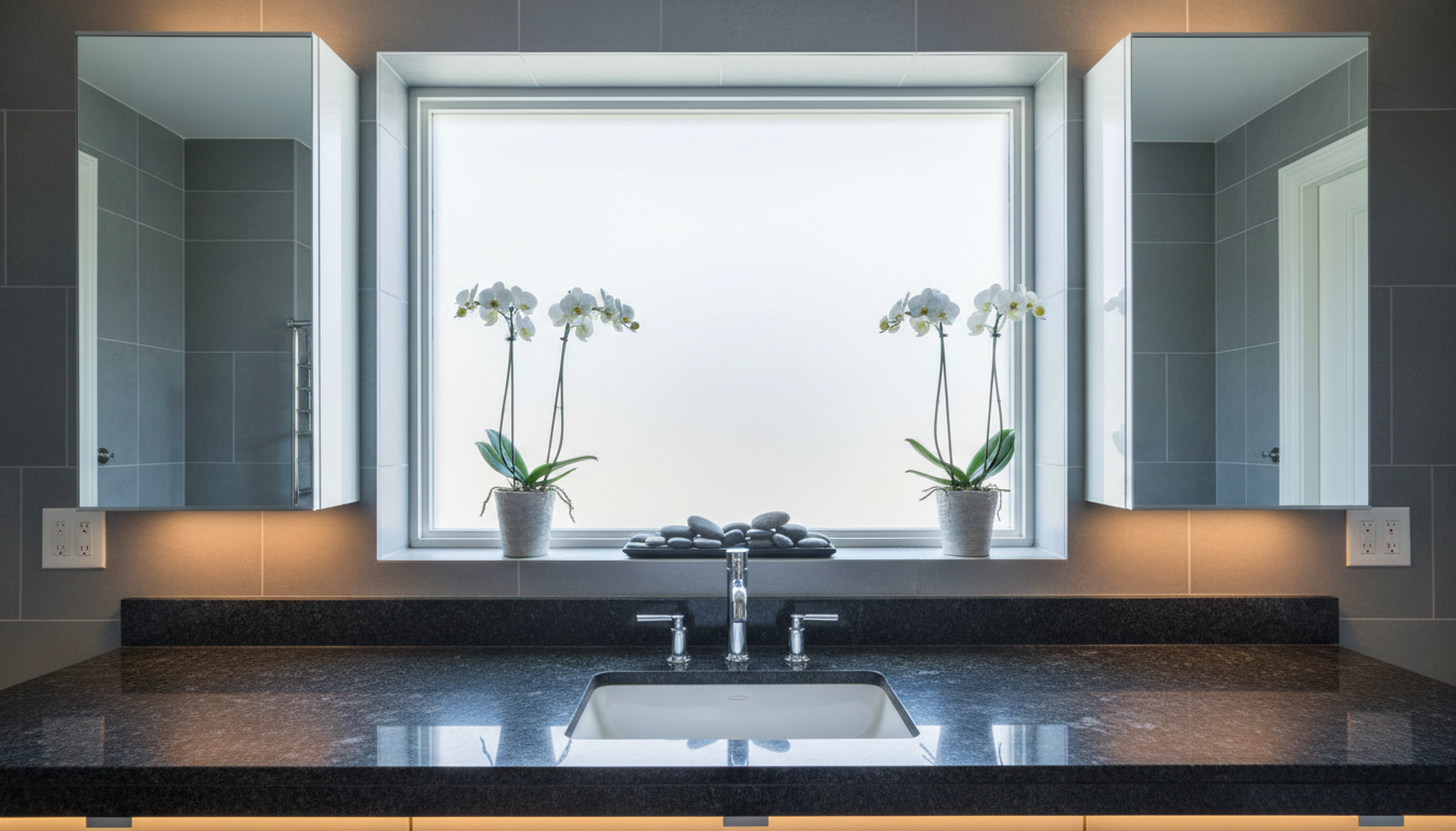 granite bathroom