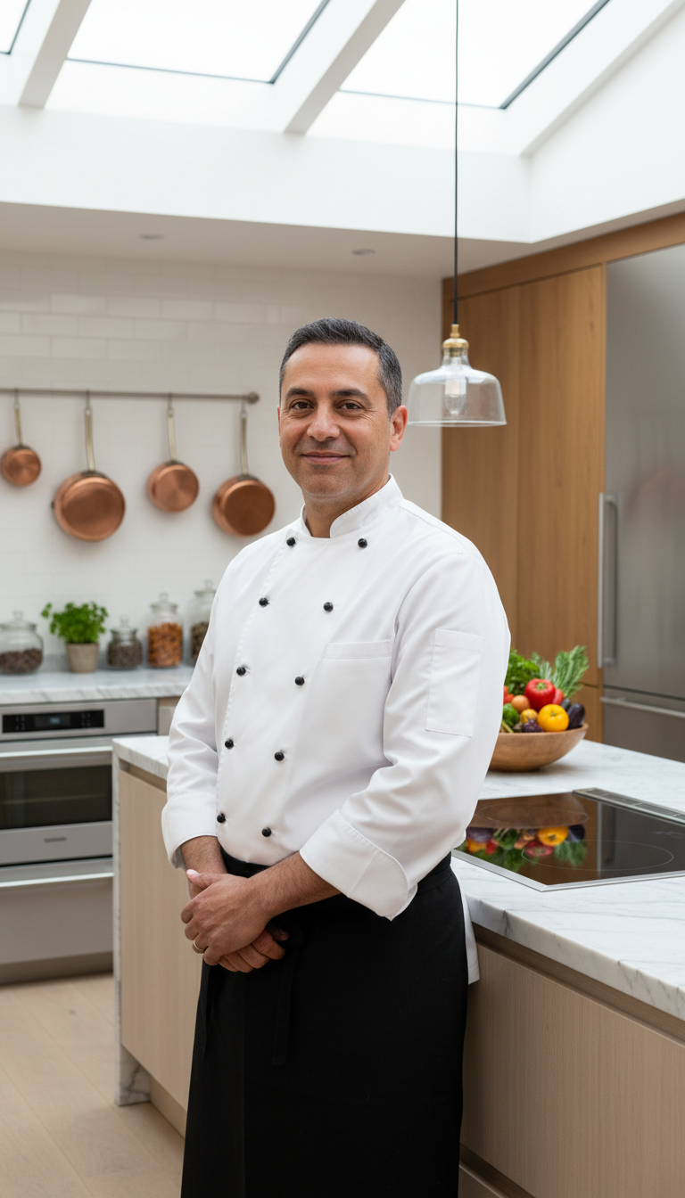 private chef kitchen