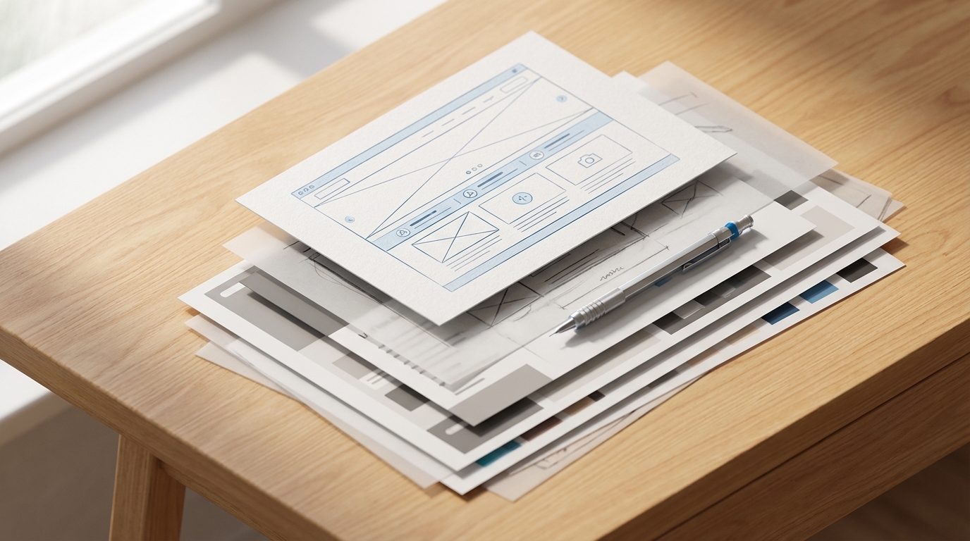 app wireframe