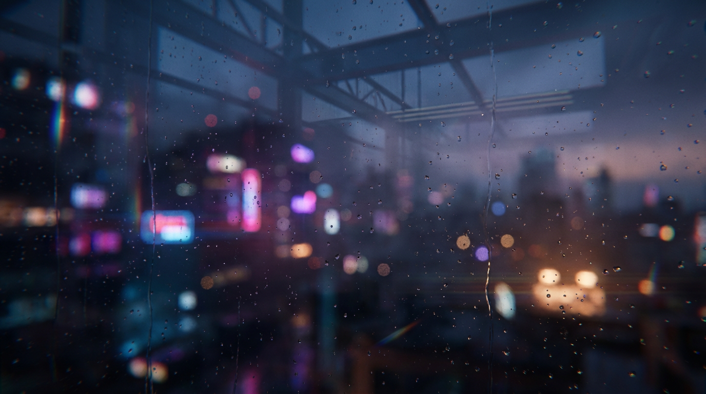 cyberpunk city