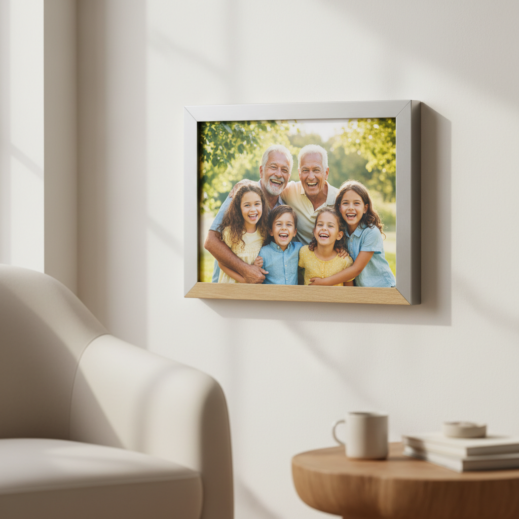 interactive photo frame