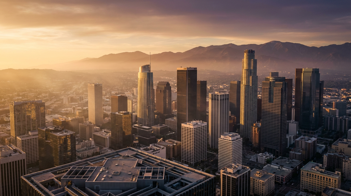 los angeles skyline