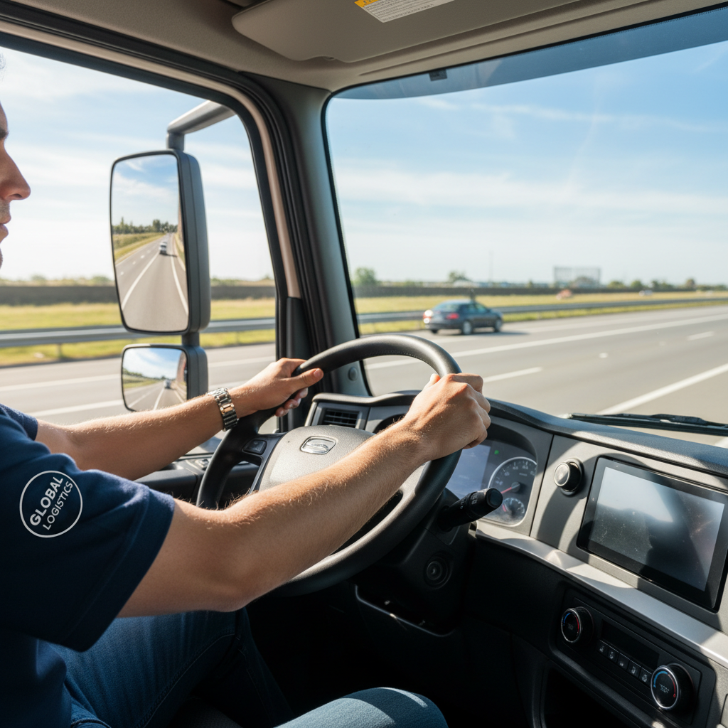 truck driving