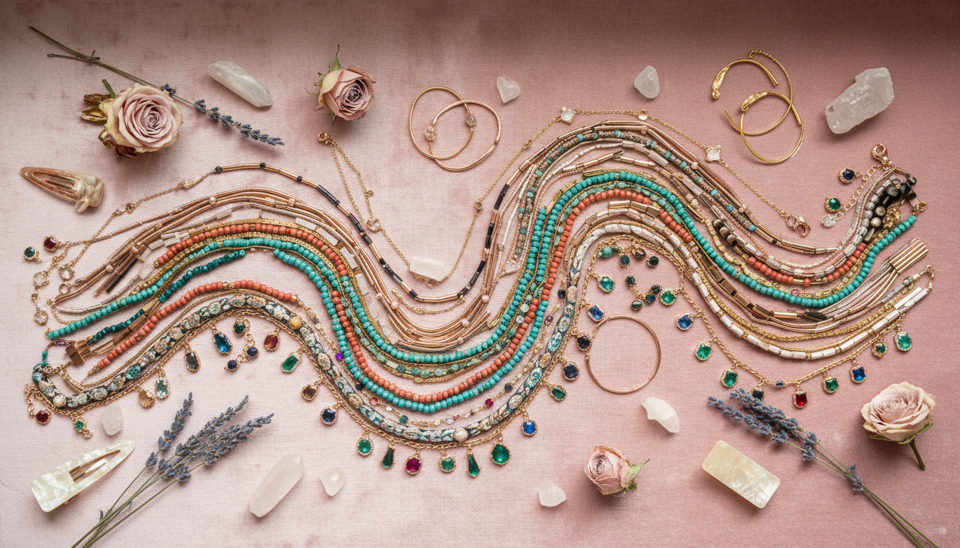 bold colourful jewellery