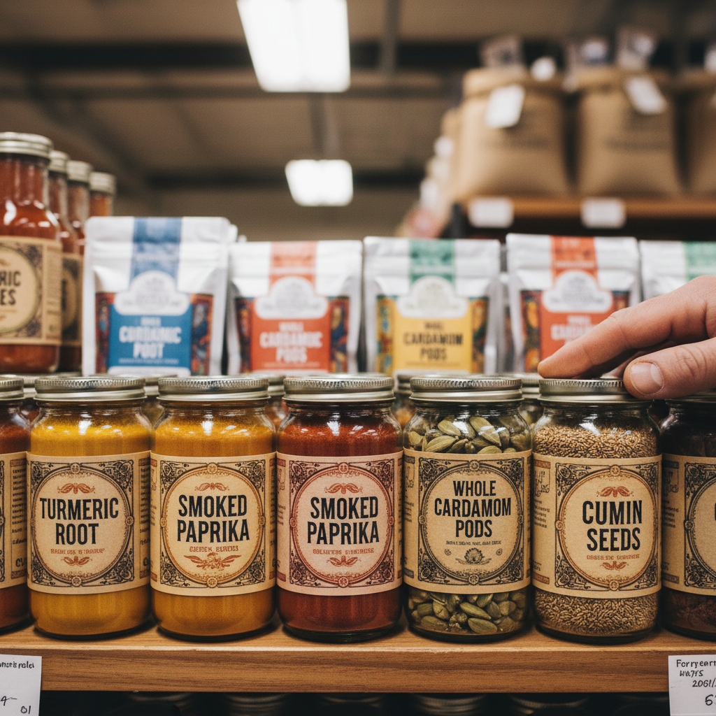 supermarket spices