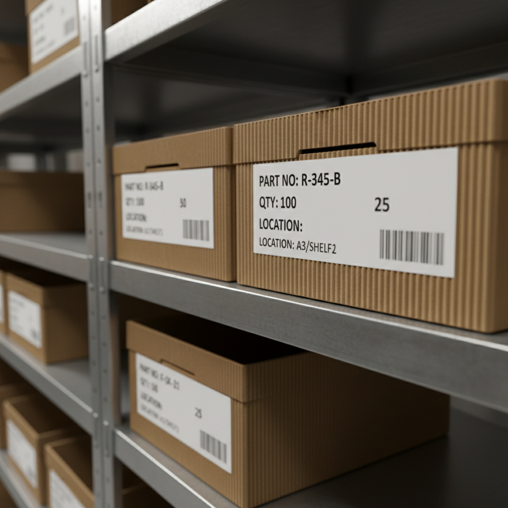 organizing boxes