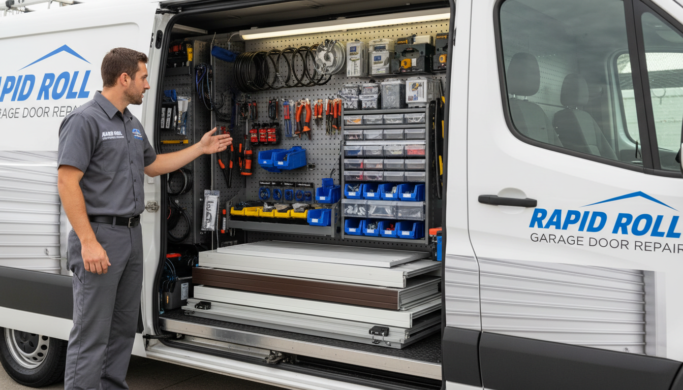 garage door service van