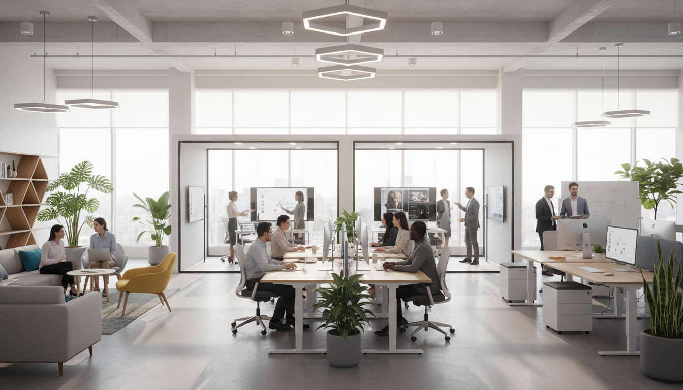modern office amenities