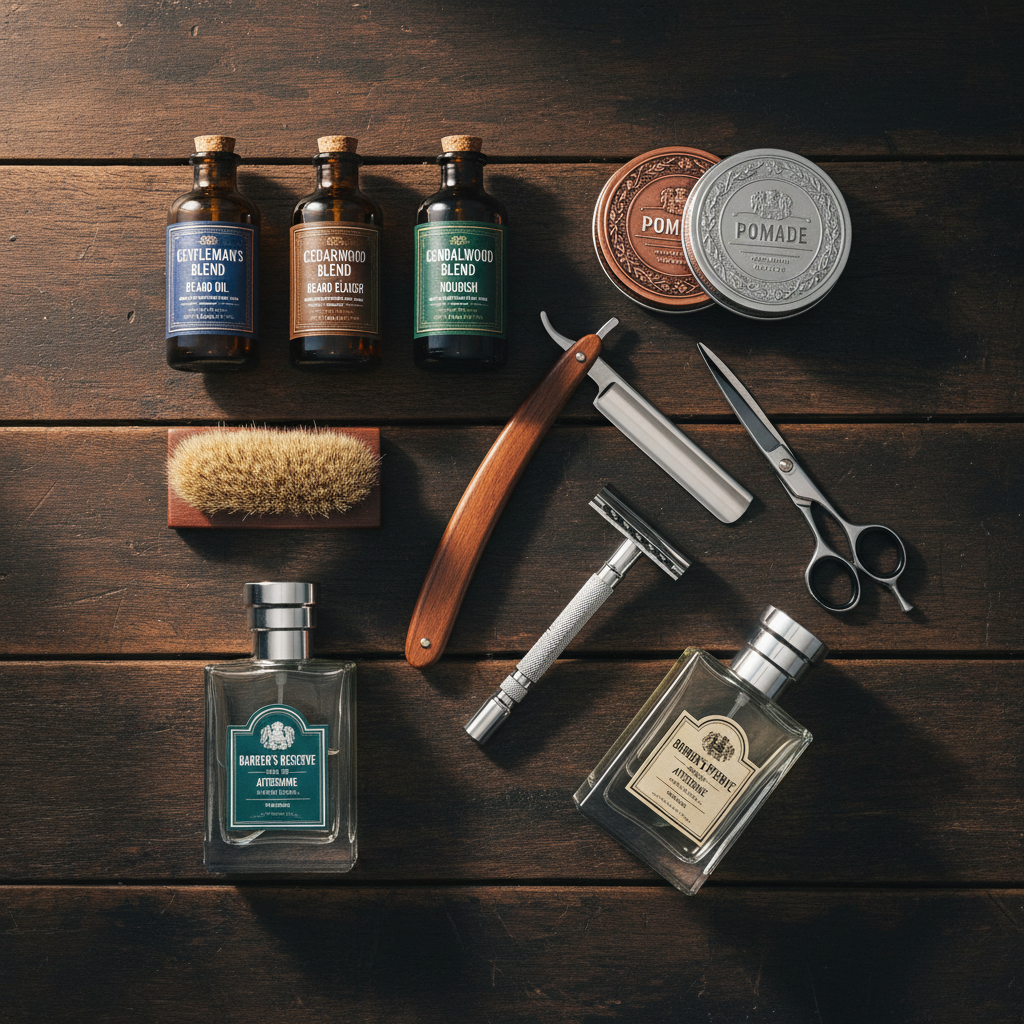 men's grooming products