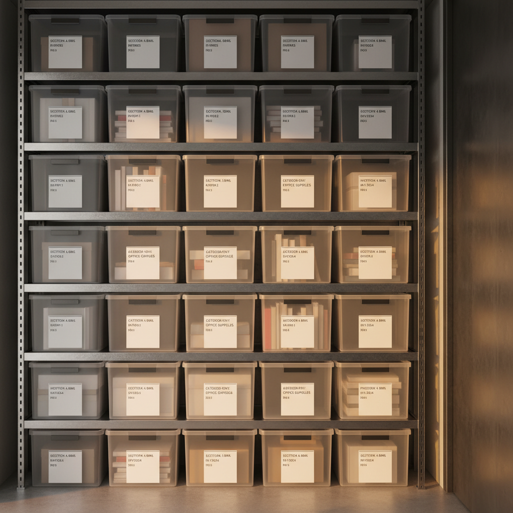 storage bins